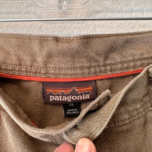 Patagonia men’s iron forge canvas double knee pants - Picture 4 of 7